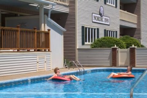 Indoor pool, a heated pool