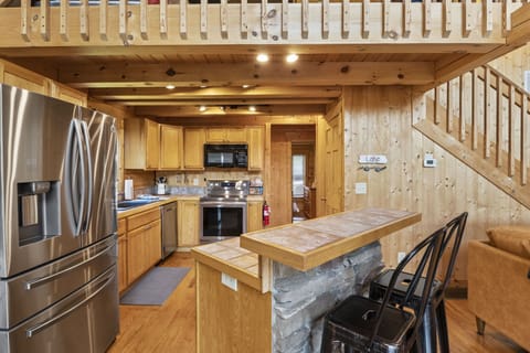 Fully Stocked Kitchen To Prepare In Home Dining.