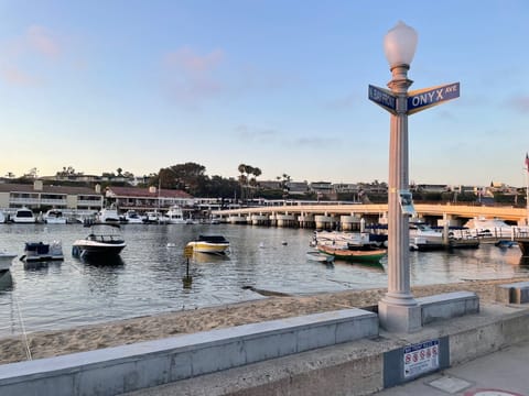 Prime location, just 1/2 block from the beach.