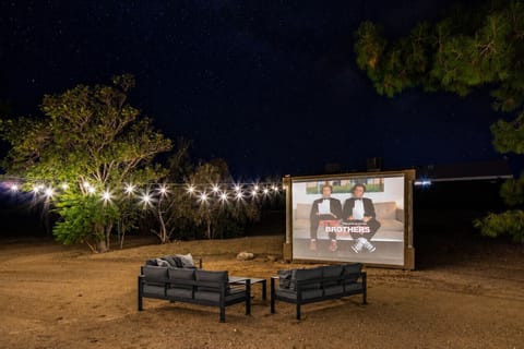 Movie nights under actual stars. Step Brothers optional, stargazing mandatory.