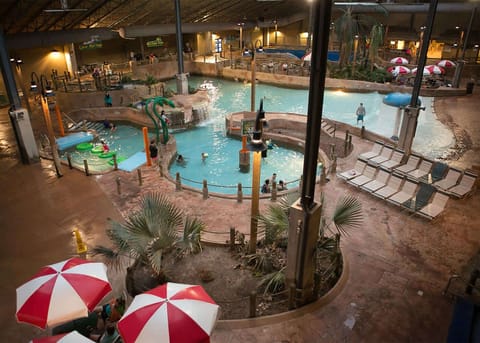 Indoor pool, outdoor pool