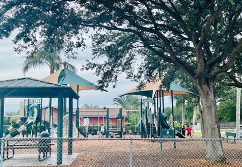 Local playground, down the road from the house