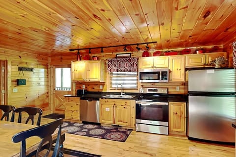 Fully Equipped Kitchen with Stainless Steel Appliances