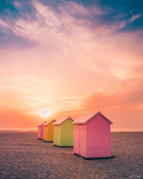 On the beach