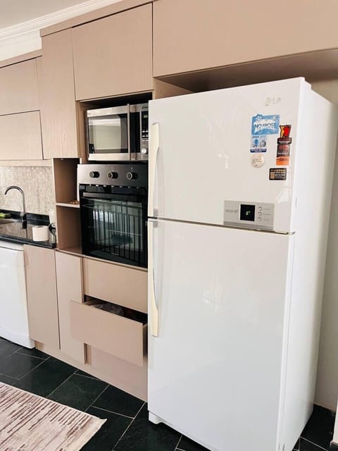 Fridge, dishwasher, electric kettle