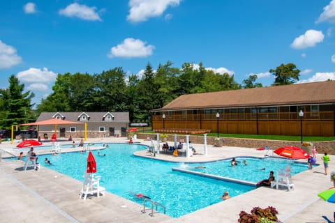 Seasonal outdoor pool