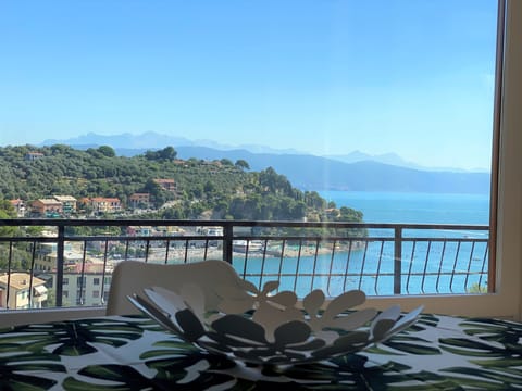 Dining table over the sea