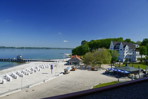 On the beach