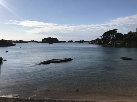 On the beach