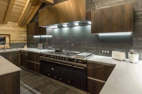 Whip up a snack in the kitchen after a day outside.