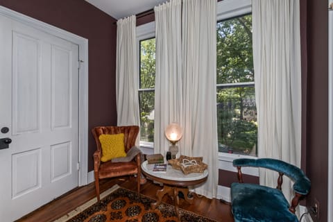 Front room! Open the front doors and enjoy a good read or warm cup of tea!