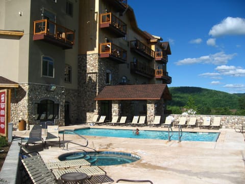 Indoor pool, outdoor pool