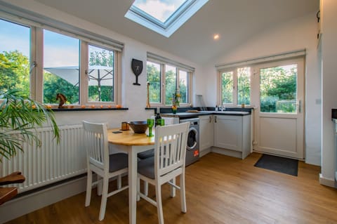 Light and airy - with views over your private garden area.