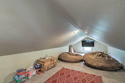 Loft Area | Upper Level | Stairs Required | Board Games