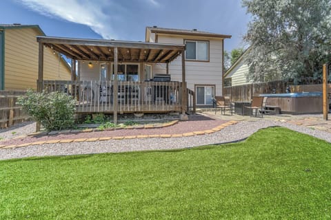 Enjoy the beautifully landscaped backyard