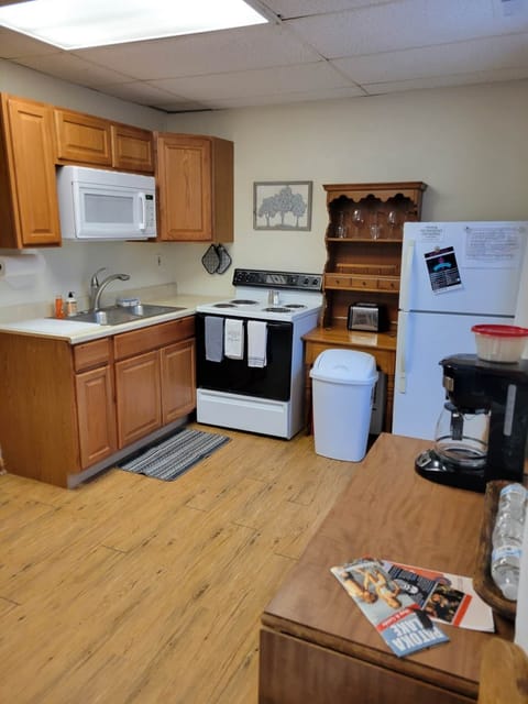 Drip coffee maker on both levels