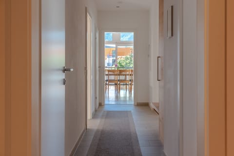 This is the hallway connecting through the whole apartment. 