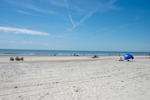 On the beach