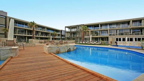 Indoor pool, a heated pool