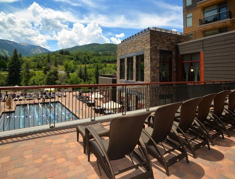 Indoor pool, a heated pool