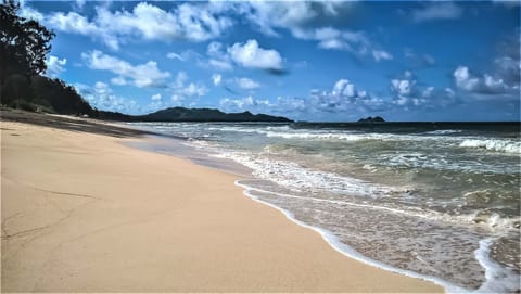 Beach nearby, beach towels