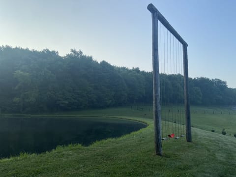 Amish “long swing”