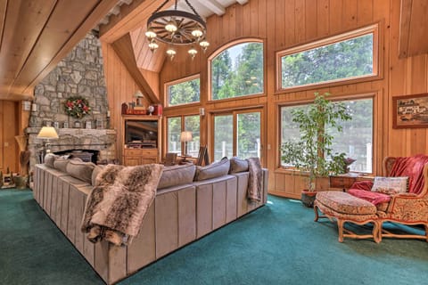 Lake Arrowhead Vacation Rental | 5BR | 4.5BA | 5,000 Sq Ft | Stairs Required