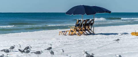 On the beach