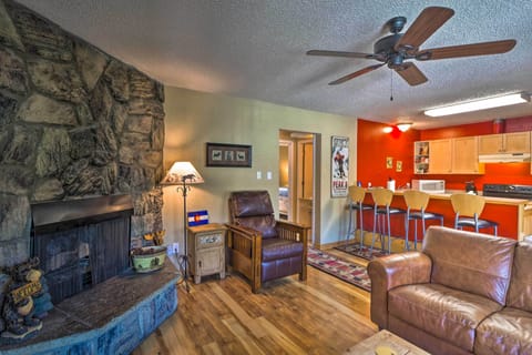 Breckenridge Vacation Rental | 2BR | 1BA | 800 Sq Ft | Stairs Required to Access