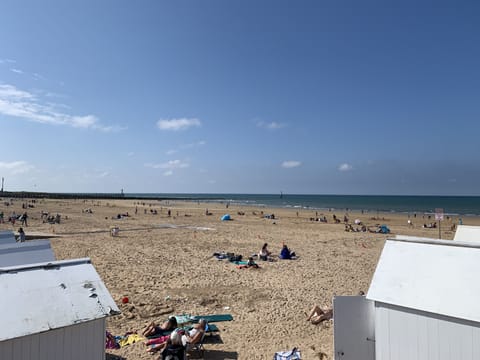 On the beach