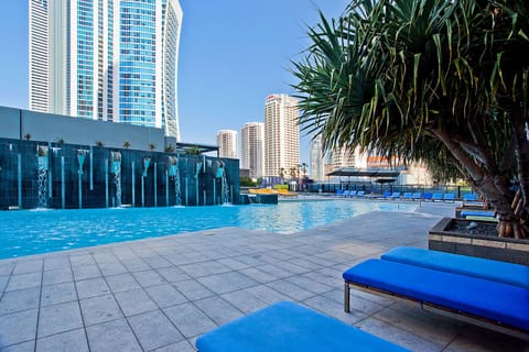 Indoor pool, outdoor pool