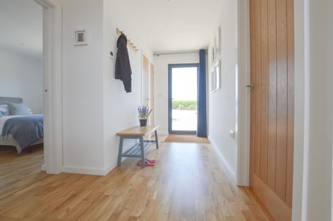 Birch House, St Agnes. Ground floor: Large entrance corridor with coat rack