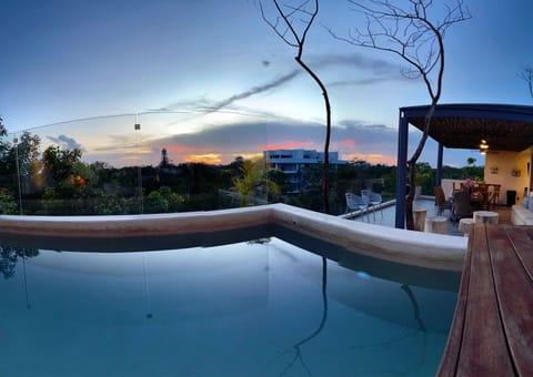 Indoor pool, outdoor pool