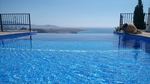 An infinity pool