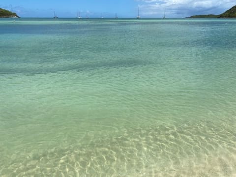 Beach nearby, beach towels