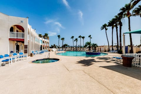 Indoor pool, a heated pool