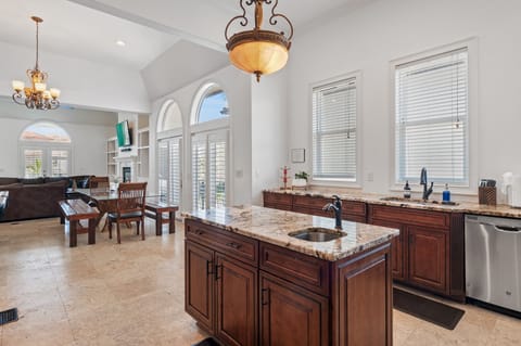 Kitchen Island with 2nd Sink