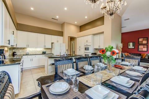 Dining Area and Kitchen Bar Seating