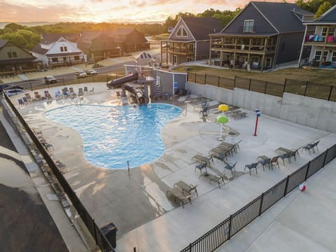 Indoor pool, seasonal outdoor pool