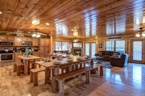 Dining Area leading to the Kitchen- Second Floor