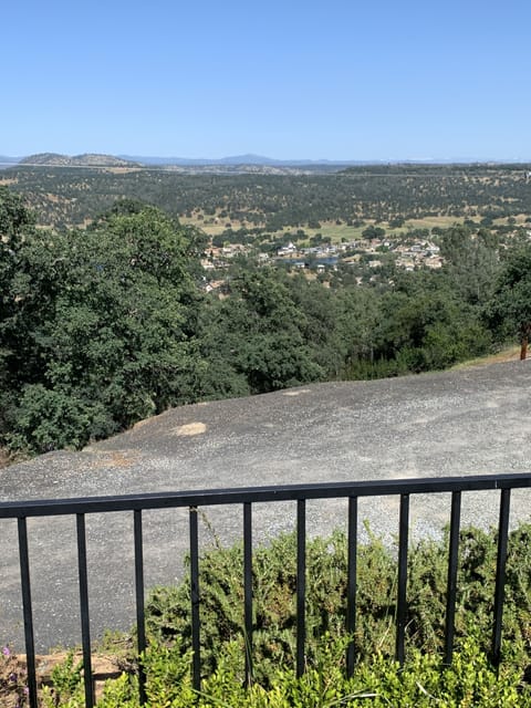 Lower driveway for parking.