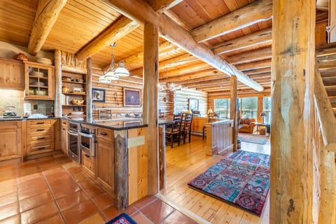 View of the main living area from the entryway