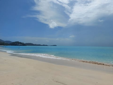 Beach nearby, beach towels