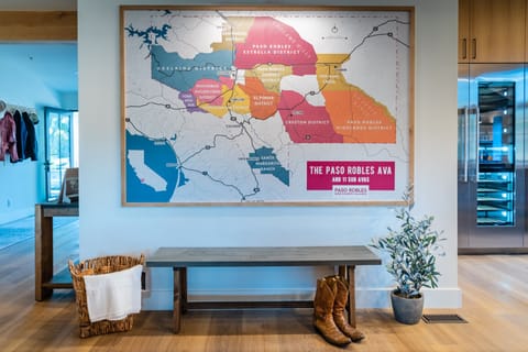 Map of Paso Robles American Viticultural Areas - Paso Robles American Viticultural Areas