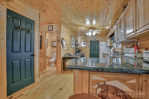 Kitchen with additional seating