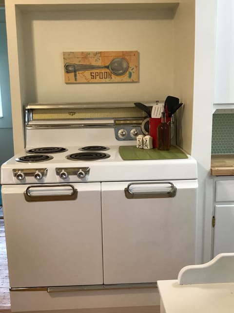 Our retro stove that will whip up all your meals.