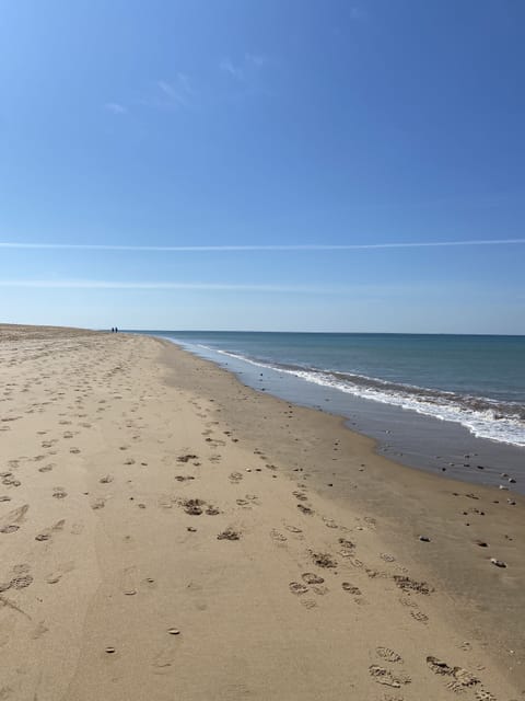 On the beach