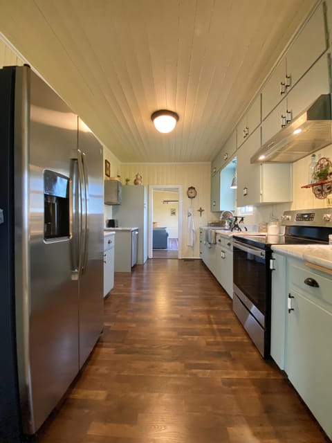 The Kitchen all new appliances including washer, dryer and dishwasher.