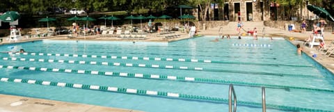 Indoor pool, outdoor pool