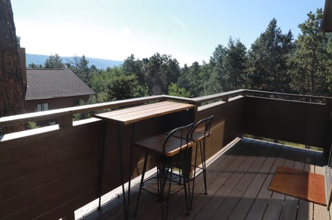 Bar on the front porch